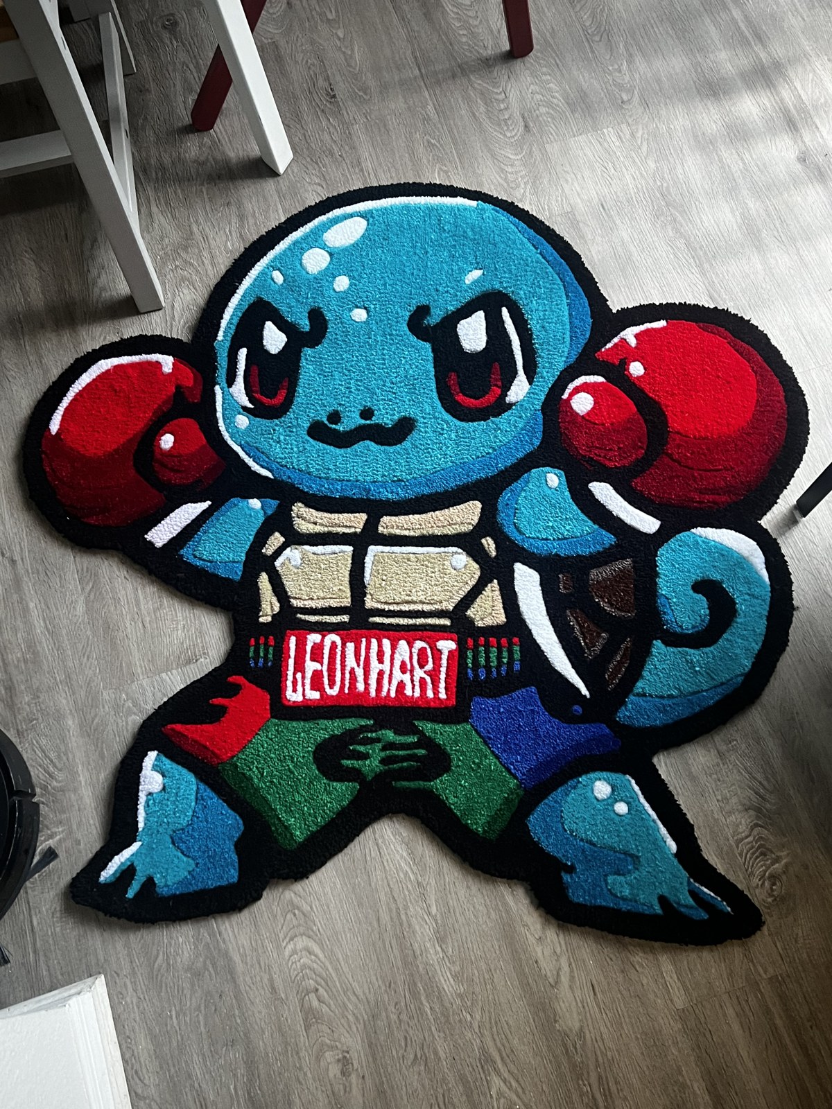 Handcrafted rug made for Leonhart